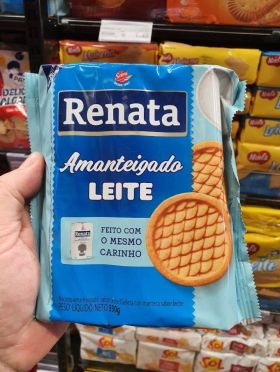 Biscoito Renata Amanteigado Leite 330gr