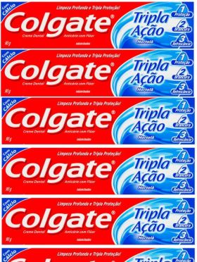 Creme Dental Colgate Tripla Ação Hortelã 90g