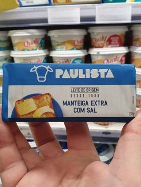 Manteiga Extra Com Sal Paulista 200gr