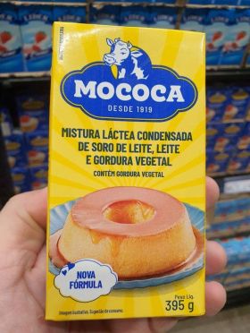Mistura Lactea Condensada de Soro de Leite, Leite e Gordura Vegetal Mococa 395gr