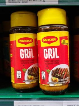 Tempero Para Todos os Tipos de Carne Maggi Gril 120gr