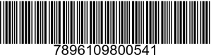 Açucar Natural Demerara Guarani 1kg codigo de barras 7896109800541
